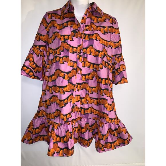 La Double J Choux DressCotton Mini Dress Size Extra Small Made In Italy